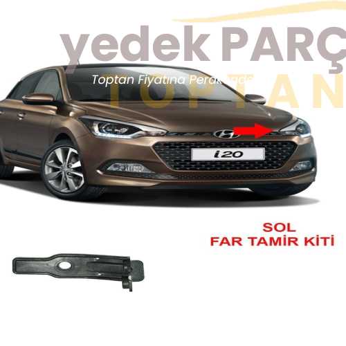 HYUNDAİ İ20 FAR TAMİR KİTİ SOL